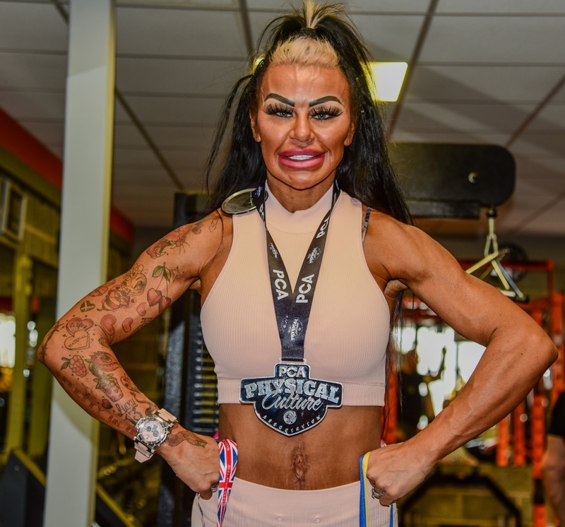 TRANSFORMATION: Krystina Jamieson. Picture: Andrew Copley.