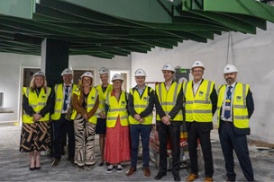 SPECIAL VISIT: Barnsley Council welcomed government leaders to the town last week.