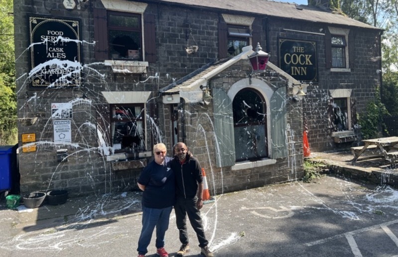 Main image for Licensee vows vandalised pub will be ‘better and stronger’