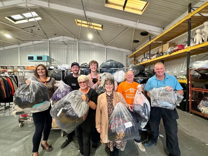 Main image for Hospice embracing second-hand September mission
