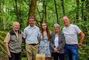 MEMORIAL: The area was unveiled last week. Picture: Andrew Copley.