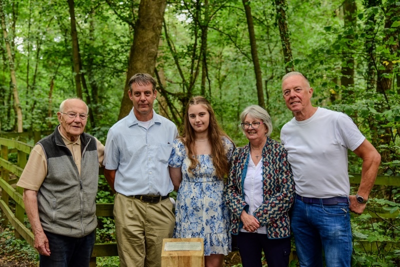 MEMORIAL: The area was unveiled last week. Picture: Andrew Copley.