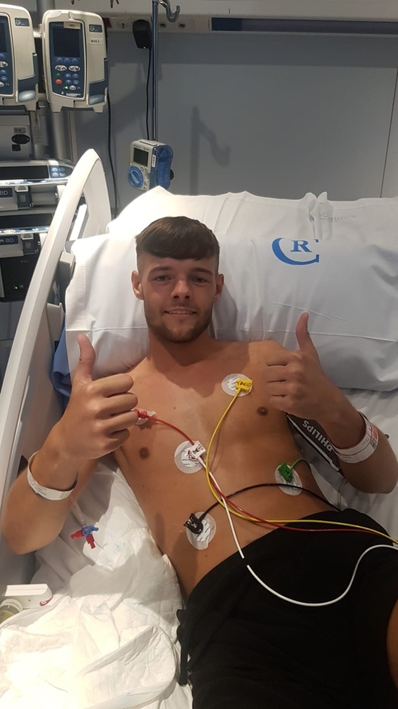 THUMBS UP: Ellis is hoping to be back for this weekend’s game.