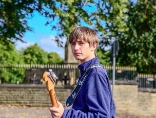 BUZZER BEATER: Romeo Wharton has released his latest EP. Picture: Andrew Copley.
