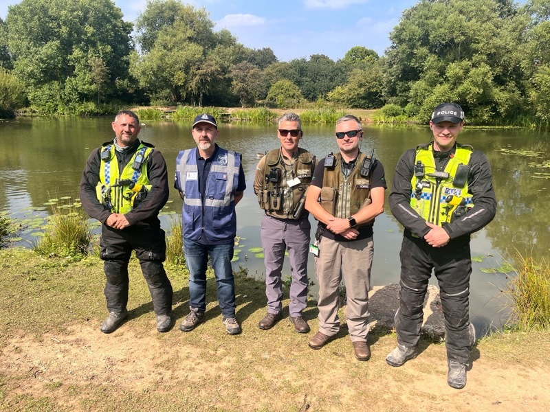 RURAL CRIME: Officers launched the scheme in Barnsley last week.