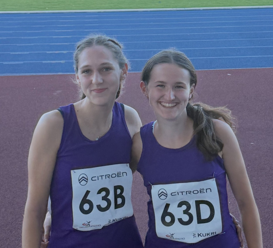 Main image for Emily and Amelie represent county at national event