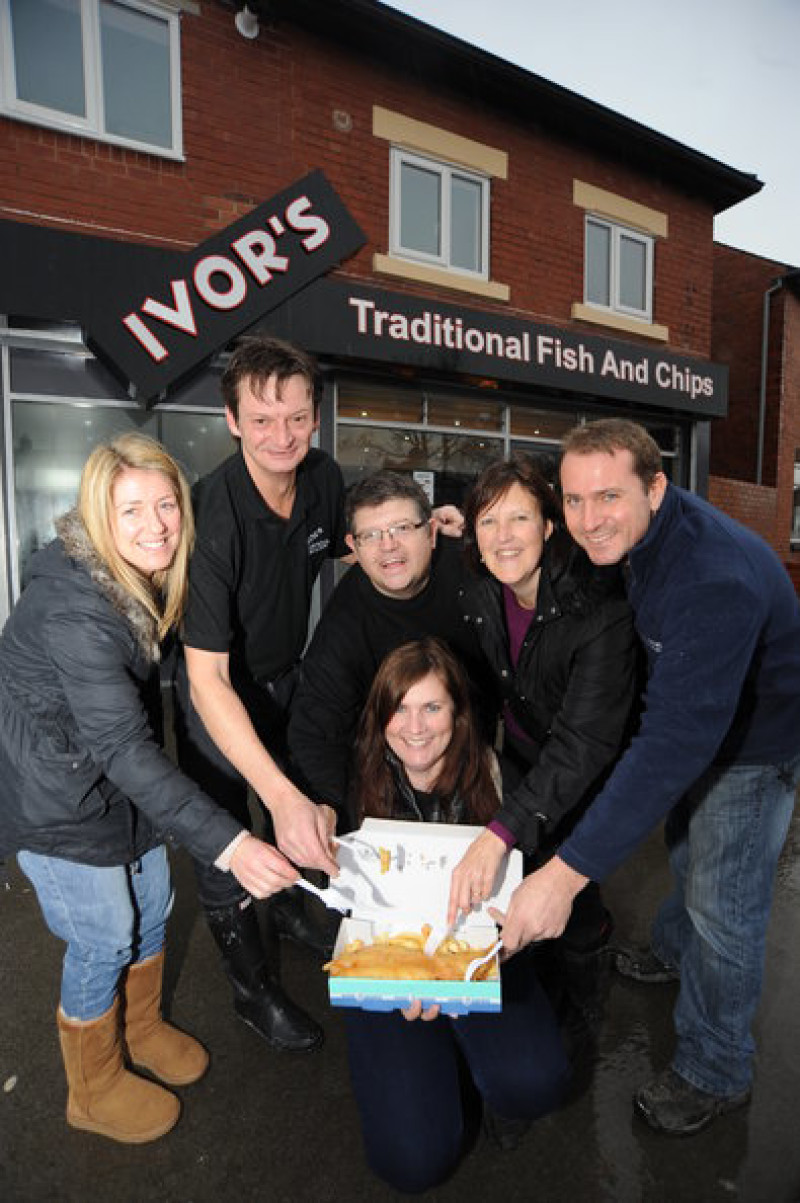 Main image for Three couples chip in to bring back popular fish shop