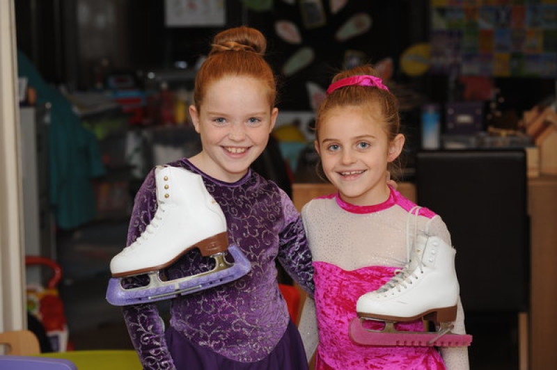 Main image for Sisters chosen to be blades of glory at championships