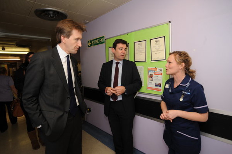 Main image for Burnham slams £18m reshuffle of Barnsley NHS