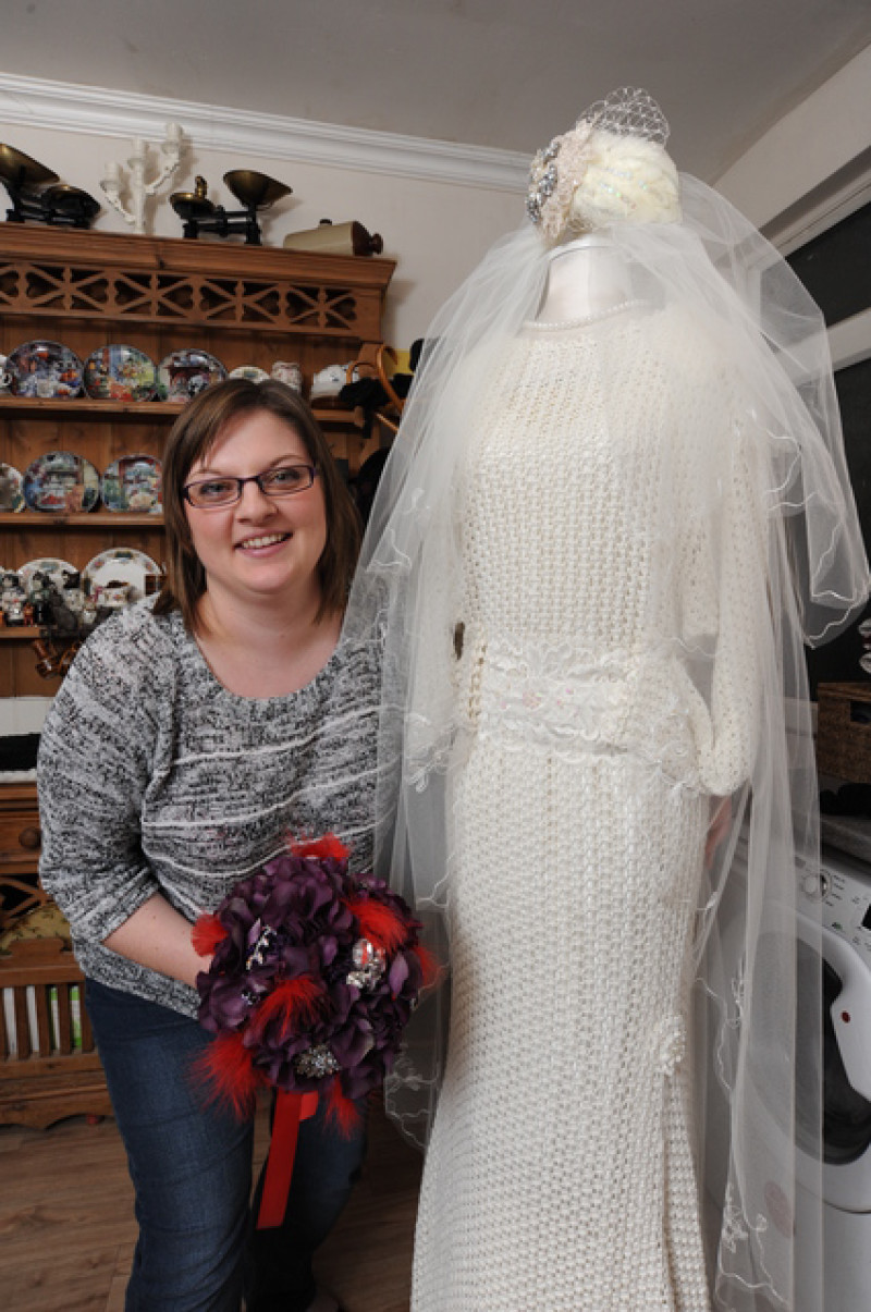 Main image for Something old, new and knitted for vintage loving bride