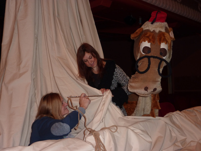 Main image for Thespians hope panto will be plain sailing after saving cash on props