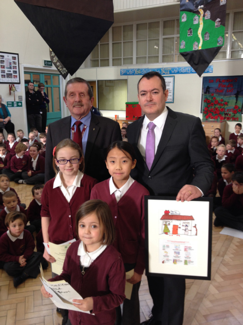 Main image for Children's artwork chosen by MPs for official Christmas cards