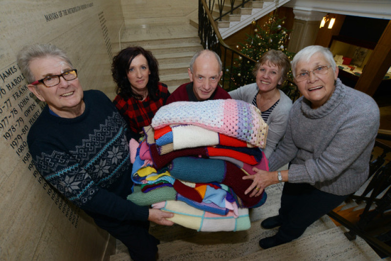 Main image for Knitters have purl of an idea to help homeless