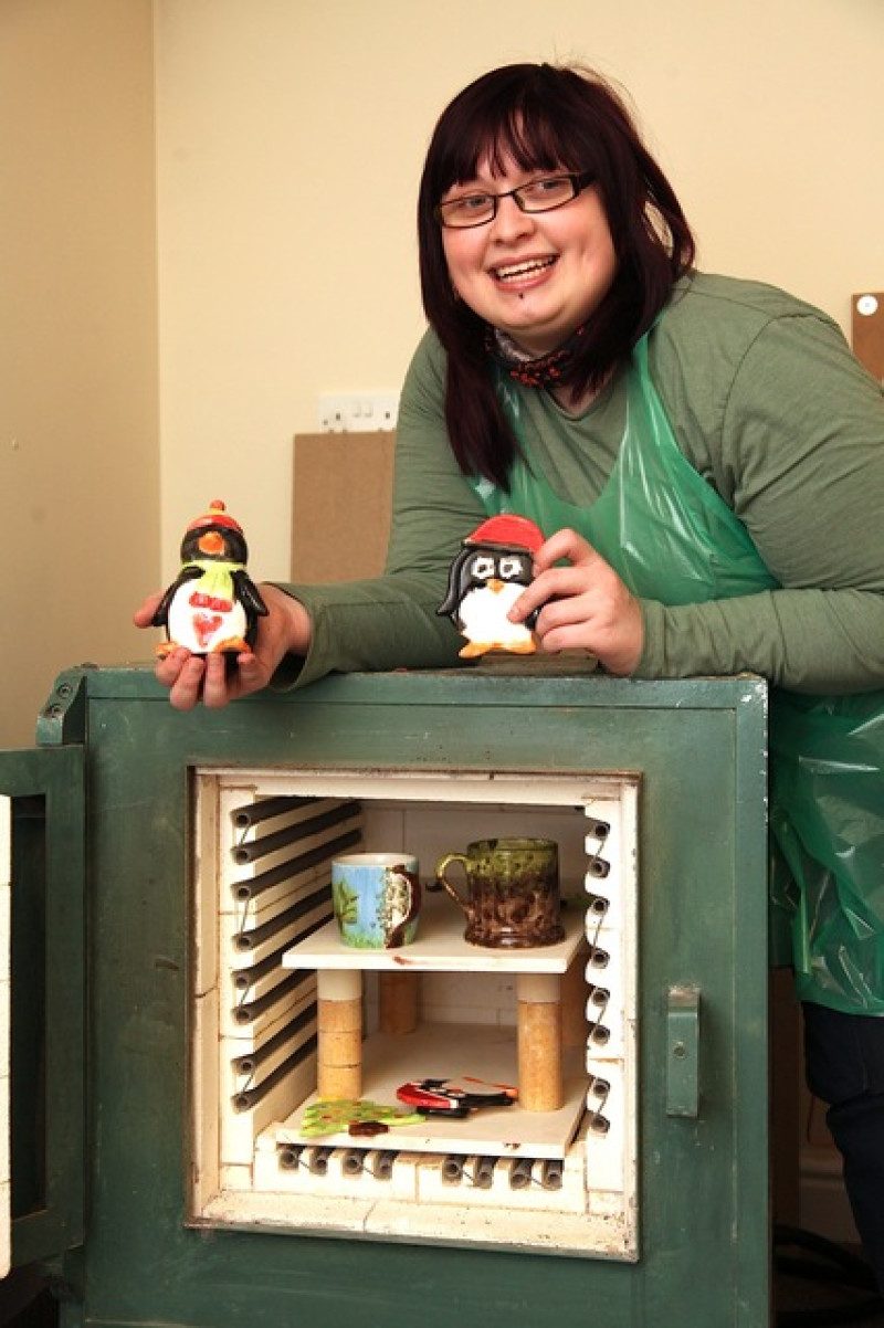 Main image for Young woman opens ceramic shop