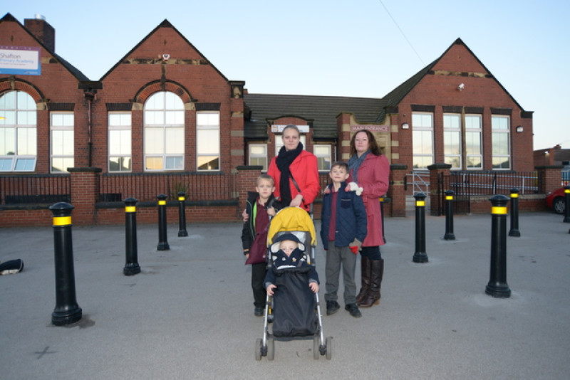 Main image for Parents complain after bollards placed at school