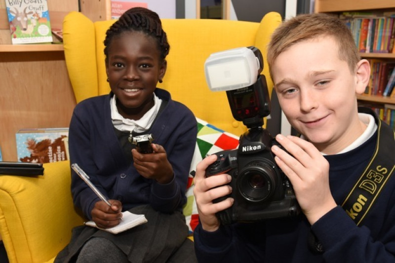 Main image for Newspaper club thrives at Darfield school