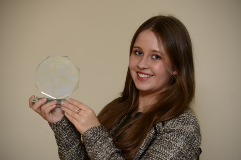 Main image for Teenager wins apprentice gong