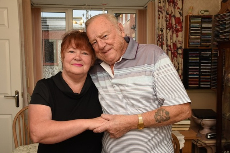 Main image for Pensioners tie knot after club romance