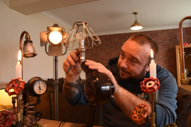 Main image for Industrial art work from Royston man