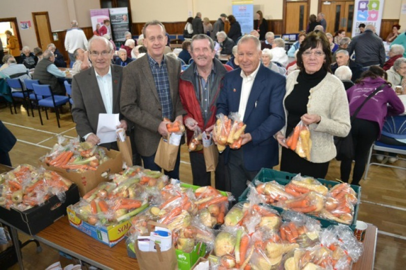 Main image for Winter packs handed out for elderly