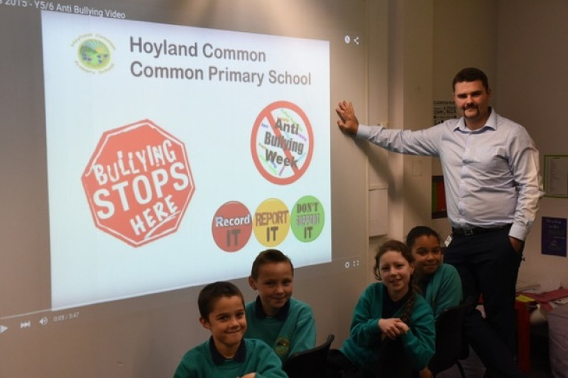 Main image for Hoyland school’s bullying video goes viral