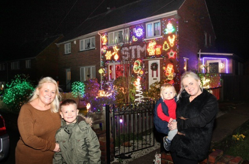 Main image for Kitchin Road lights illuminate again