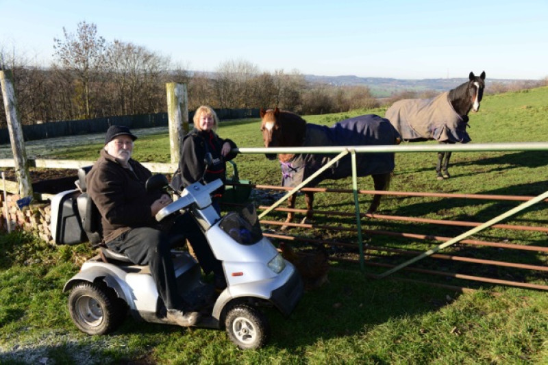 Main image for Devastated couple hit out at council over increase in land rent