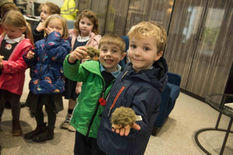 Main image for Hoylandswaine estate to include ‘hedgehog highway’