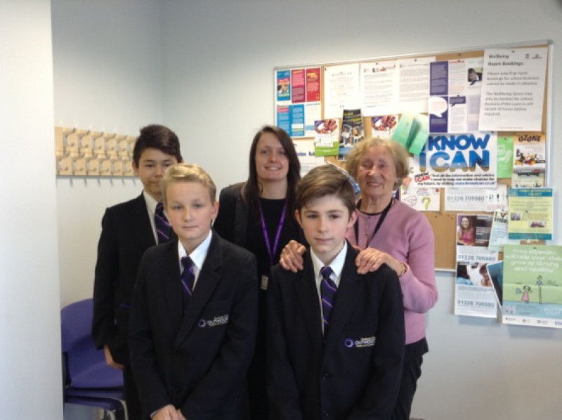 Main image for Children receive visit from Holocaust survivor 