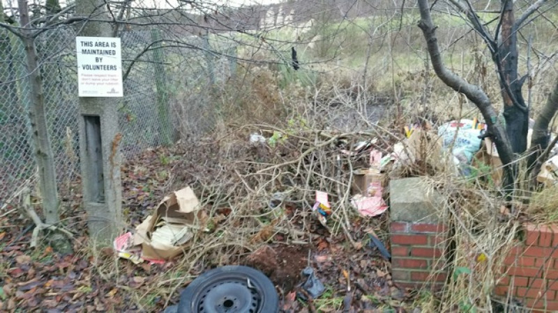 Main image for Parish councillor hits out at fly tippers