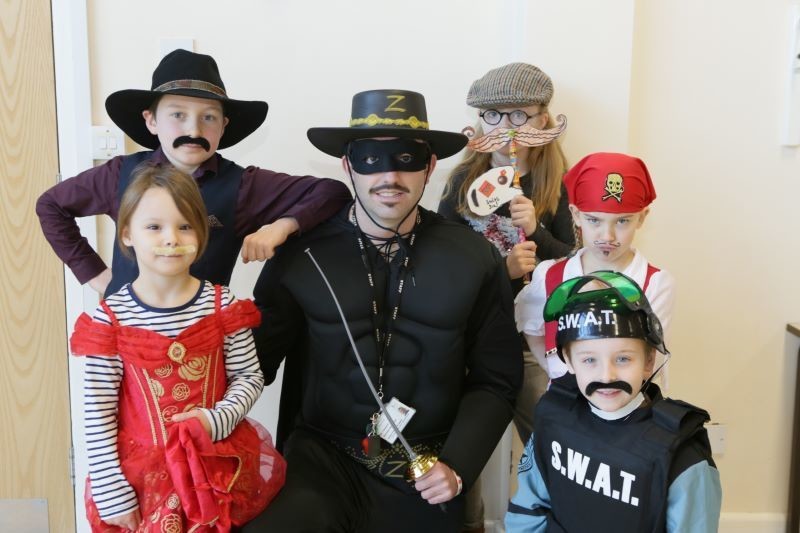 Main image for Kids grin and hair it for Movember
