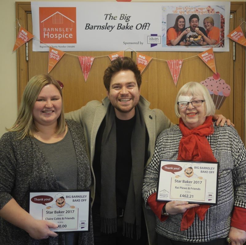 Main image for TV’s Sam crowns Barnsley Bake Off winners