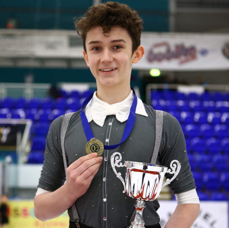 Main image for Billy is British golden boy
