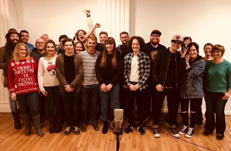 Main image for Musicians aid charity cause with new recording of Christmas classic