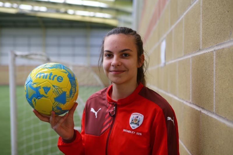 Main image for England debut for Betty