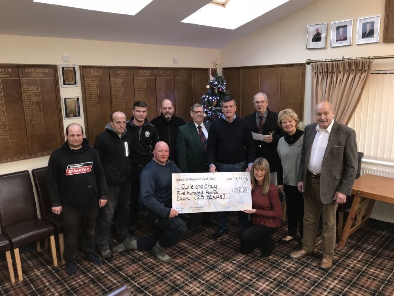 Main image for Golf club members rewarded for service