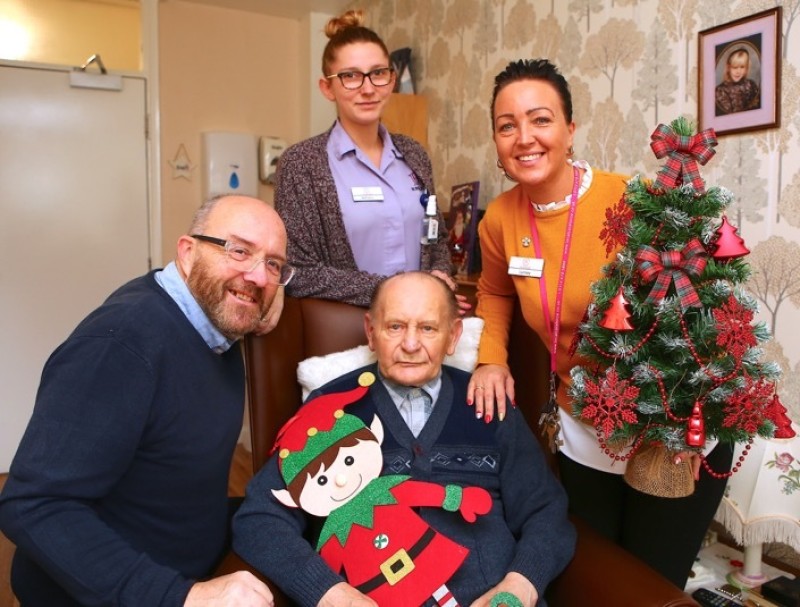 Main image for Daughter sings care home’s praises after dad’s video goes viral