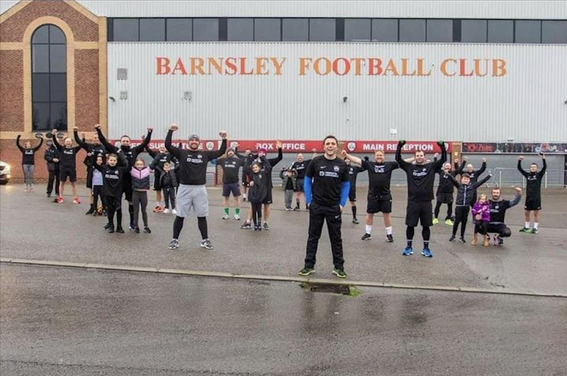 Main image for Footballers raise cash for kids