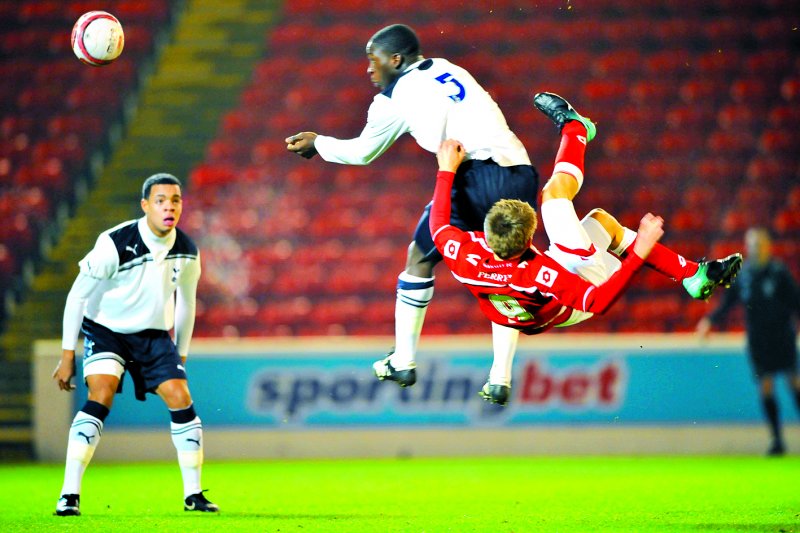 Main image for Ten years since Spurs and Kane were stunned by Danny Rose wondergoal