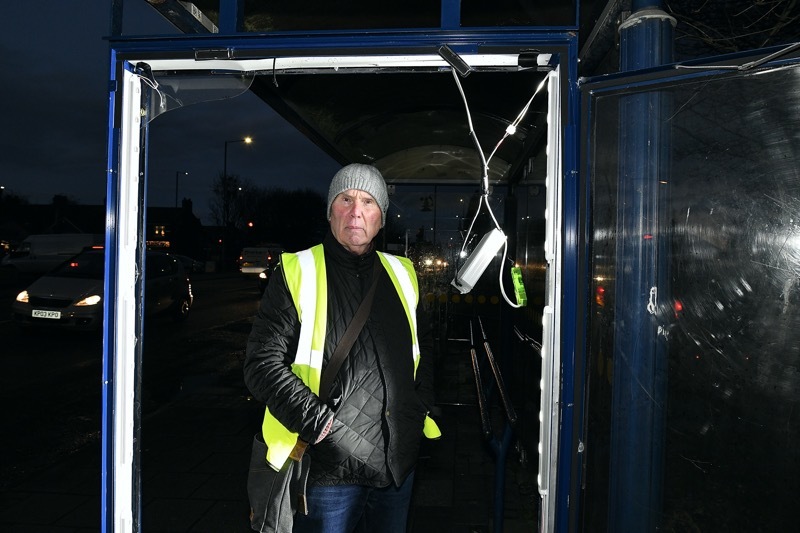 Main image for Dozens of bus shelters smashed in a six-month period