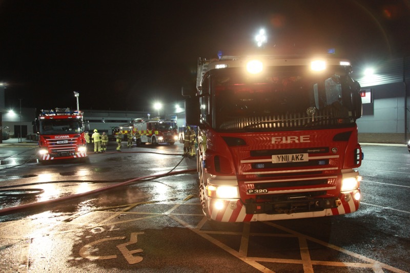 Main image for Factory fire takes 13 hours to combat
