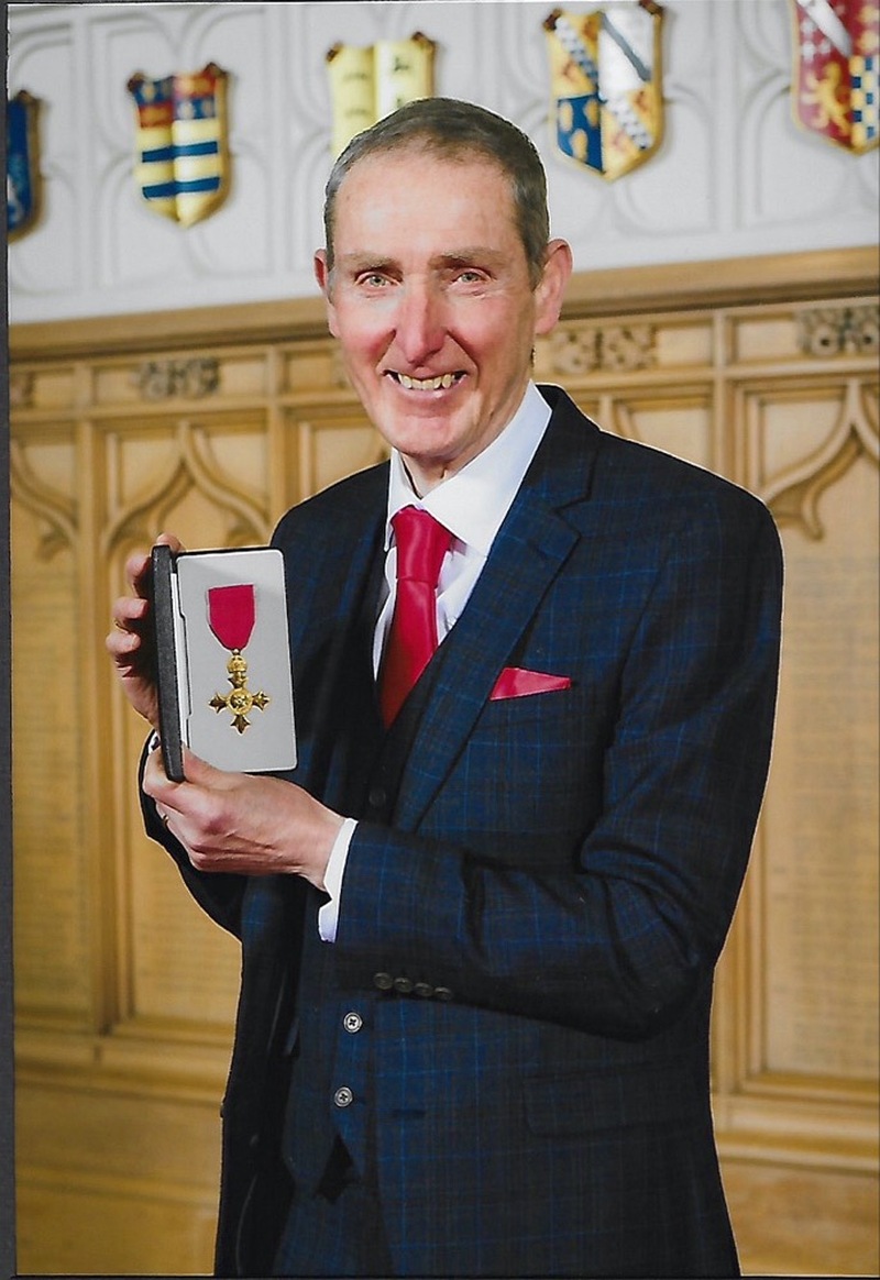 Main image for Athersley man bags OBE