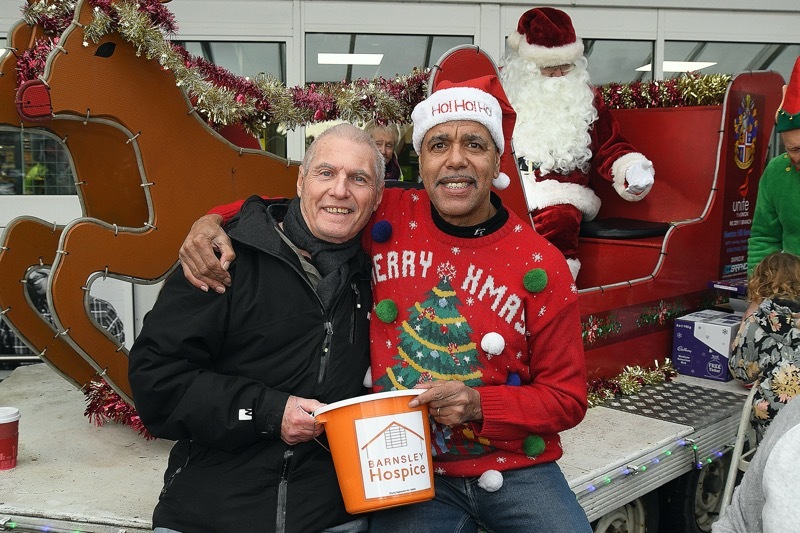 Main image for Chris Kamara stops off in Barnsley