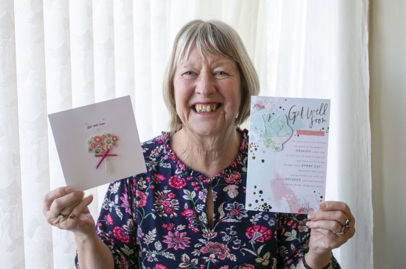 Main image for Woman thanks passers-by after heart attack