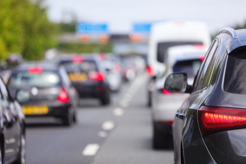 Main image for Barrier repair work sparks long queues