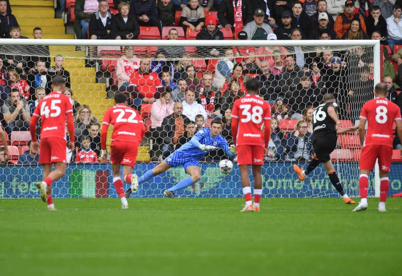 Blackpool's game at Oakwell in September