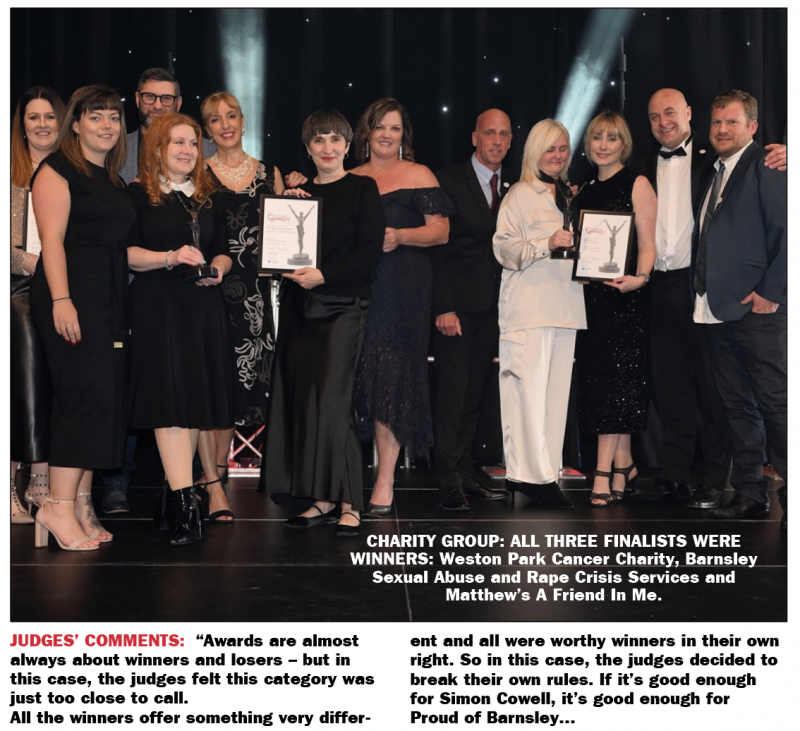 Main image for Proud of Barnsley Awards 2023: Charity of the Year videos