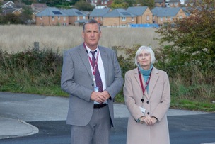 Councillors Kevin Osborne and Pauline Markham