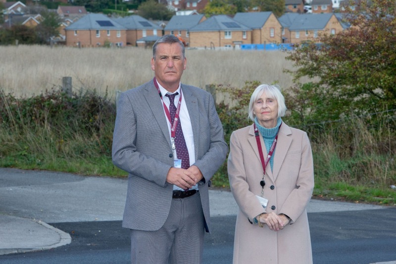 Councillors Kevin Osborne and Pauline Markham