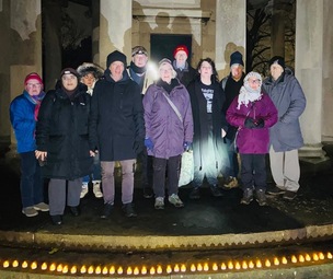 VIGIL: The commemoration event took place at Locke Park Tower.